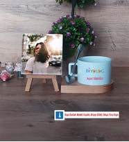 Biyolog Fotoğraflı Dekoratif Taş, Kupa Bardak Beyaz HediyeBiyologa Hediye (Model 8)