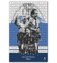 Cakapuzzle İtalya Uefa Euro 2021 Şampiyonluk Kupası Puzzle Yapboz MDF (Ahşap) (1000 Parça)