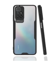 Xiaomi Redmi 10 Kılıf Parfe Kenarları Pastel Renk Silikon Kılıf (Siyah)