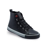 Khayt Conves Jeans Kids Unisex Hafif Çocuk Spor Ayakkabı (Siyah)