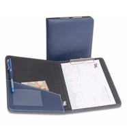 Kapaklı Sekreterlik A5 100 Yaprak Kapasiteli Rainbow Cilp Board Vegan 18,5x23 cm (Lacivert)