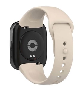 Sneezy Xiaomi Redmi Watch 3 Active Uyumlu PureLux Soft Silikon Kordon (Bej)