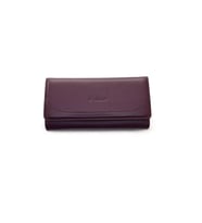 PEL-AT479 PELİKAN DERİ COMFORTABLE CÜZDAN (UNİSEX) (Mor)