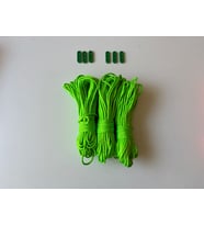 20 Metre x 3 Adet-Gergi Aparatlı İp (Yeşil)