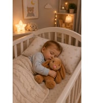 Özgüner Uyku Arkadaşım 45 cm Pelüş Tavşan (Kahverengi)