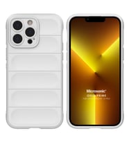 Microsonic Apple iPhone 13 Pro Kılıf Oslo Prime Yeşil (Beyaz)