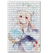 Cakapuzzle Klee Genshin Görseli Puzzle Yapboz MDF (Ahşap) (1000 Parça)