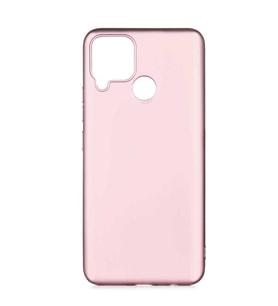 Realme C25 Kılıf Zore Premier Silikon Kılıf (Rose)