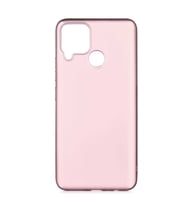 Realme C25 Kılıf Zore Premier Silikon Kılıf (Rose)