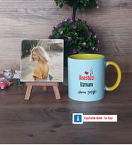 Anestezi Uzmanı Fotoğraflı Dekoratif Taş, Kupa Bardak Beyaz Hediye Anestezi Uzmanına Tıp Bayramı Hediyesi (Model 7)