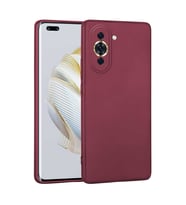 Huawei Nova 10 Pro Kılıf Zore Premier Silikon Kılıf (Mürdüm)