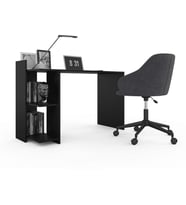 Anzera - Malta Ofis / Çalışma Masası (Siyah)
