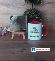 Mühendisler Günü Hediyesi Fotoğraflı Dekoratif Taş, Kupa Bardak Beyaz Hediye (Model 2)