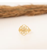 Lotus Çiçeği Yüzük (Rose)