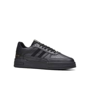 İmershoes Günlük Unisex Sneaker Bağcıklı Rahat Kalın Tabanlı Spor Ayakkabı 191 (Siyah)