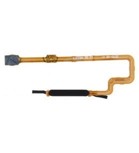 Xiaomi Uyumlu Poco M4 5G Parmak İzi Okuyucu Flex 22041219PG Sarı (Siyah)