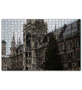Cakapuzzle Tarihi Görkemli Katedral  Puzzle Yapboz MDF (Ahşap) (255 Parça)