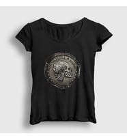 Presmono Kadın Beyaz Quadro Sepultura T-Shirt 180440tt (Siyah)