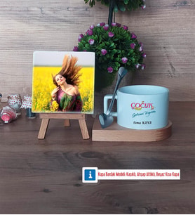 Çocuk Gelişim Uzmanı Fotoğraflı Dekoratif Taş, Kupa Bardak Beyaz Hediye Öğretmenler Günü Hediyesi (Model 8)