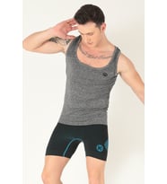 Sporcu Gym Seamless Dikişsiz T-shirt (Lacivert)