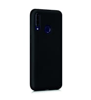 General Mobile GM 10 Kılıf Kamera Korumalı Silikon Rubber Arka Kapak (Siyah)