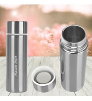 Kişiye Özel İsim Yazılı Paslanmaz Çelik Mini Termos Mug (Metal)