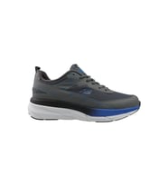 Budaks Erkek Spor Ayakkabı Günlük Koşu Yürüyüş Yüksek Ortopedik Taban Sneaker 2408 (Füme)