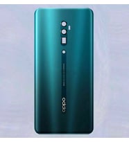 Oppo Reno 2 Z Arka Pİl Kapağı, Lens Hariç (Yeşil)