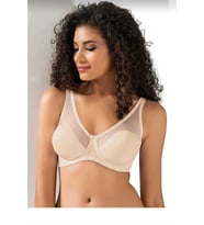 LE JARDİN 9200 BAYAN SOFT CUP TÜL TOPARLAYICI SÜTYEN TEKLİ (Ten)
