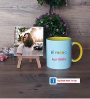 Biyolog Fotoğraflı Dekoratif Taş, Kupa Bardak Beyaz HediyeBiyologa Hediye (Model 7)
