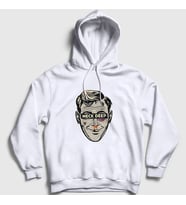 Presmono Unisex Beyaz Rain In July Müzik Neck Deep Kapüşonlu Sweatshirt 481949tt (Beyaz)