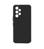 Galaxy A73 Kılıf Zore Biye Silikon Kılıf (Siyah)