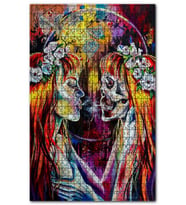 Cakapuzzle İkizler Burcu Karakteri Gerçeküstü Görsel Puzzle Yapboz MDF (Ahşap) (1000 Parça)