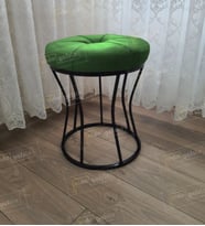 Kum Saati Dilimli Makyaj Pufu Kara İnci (Yeşil)