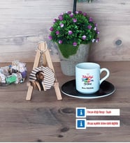 Teknoloji ve Tasarım Öğretmeni Türk Kahvesi Fincanı Ahşap Altlıklı ve Fotoğraflı Ahşap Anahtarlık Hediye Öğretmenler Günü Hediyesi (Model 7)