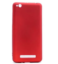 Xiaomi Redmi 4A Kılıf Soft Mat Premier Case (Kırmızı)