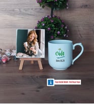 Gıda Mühendisi Fotoğraflı Dekoratif Taş, Kupa Bardak Beyaz Hediye (Model 5)