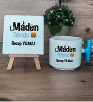 Maden Mühendisi Hediye Seti Kupa Bardak T Kulplu ve Dekoratif Taş Mühendisler Günü Hediyesi (Model 3)