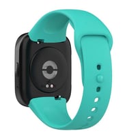 Sneezy Xiaomi Redmi Watch 3 Active Uyumlu PureLux Soft Silikon Kordon (Turkuaz)