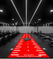 Motive Sprint Multiplay Kızak Halısı( 1X10M) (Kırmızı)
