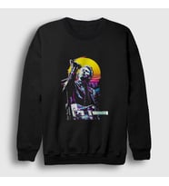 Presmono Unisex Beyaz Thom Yorke Radiohead Sweatshirt 104672tt (Siyah)