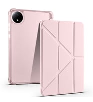 Xiaomi Redmi Pad SE 8.7 Kılıf Kalem Bölmeli Standlı Smart Cover  (Rose)