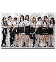 Cakapuzzle Siyah Beyaz Girls Generation Kızlar  Puzzle Yapboz MDF (Ahşap) (255 Parça)