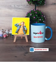 Fizyoterapist Fotoğraflı Dekoratif Taş, Kupa Bardak Beyaz Hediye Fizyoterapistler Günü Hediyesi (Model 4)