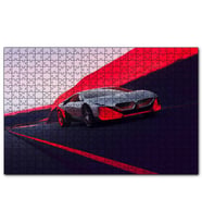 Cakapuzzle BMW Vision M Next Hybrid Car  Puzzle Yapboz MDF (Ahşap) (500 Parça)