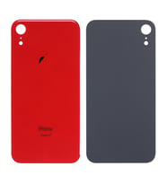 iPhone XR Arka Kapak Batarya Kapağı Yüksek Kalite (Kırmızı)