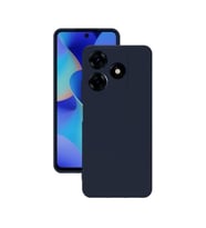 Realme C53 Kılıf Kamera Korumalı Silikon Rubber Arka Kapak (Lacivert)
