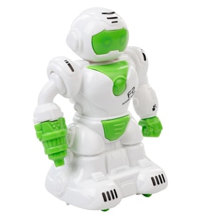 Can Oyuncak Sürtmeli Kırılmaz Hareketli Robot 8807A Oyuncak Robot (Yeşil)