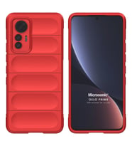 Microsonic Xiaomi Mi 12 Lite Kılıf Oslo Prime Yeşil (Kırmızı)