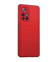 Vendas Xiaomi Poco M4 Pro 5G Premier Soft Serisi Yumuşak Silikon Kılıf (Kırmızı)